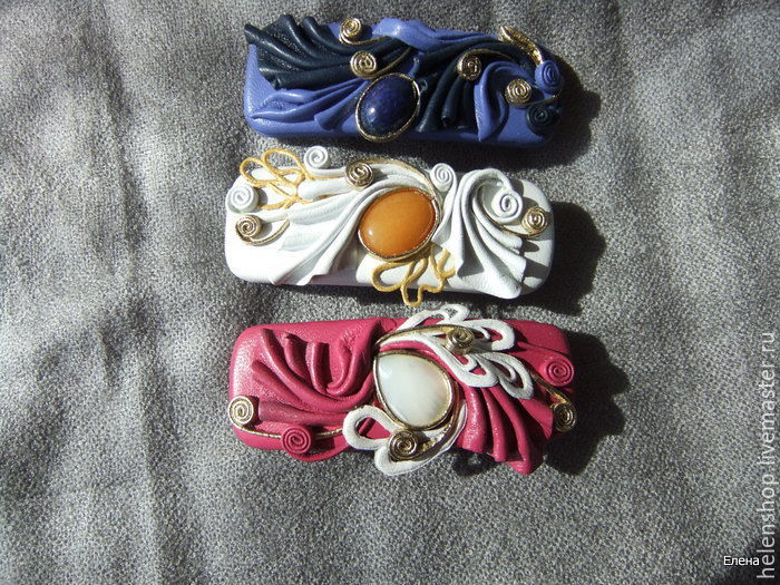 Заколка-автомат купить в интернет-магазине Ярмарка Мастеров по цене ...