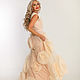 Pale peach evening dress 1 1. Dresses. Evening designer dresses GoldDress. Online shopping on My Livemaster.  Фото №2