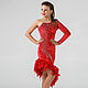 Платье для бальных танцев (латина) "Diamond Red", Костюмы, Мариуполь,  Фото №1