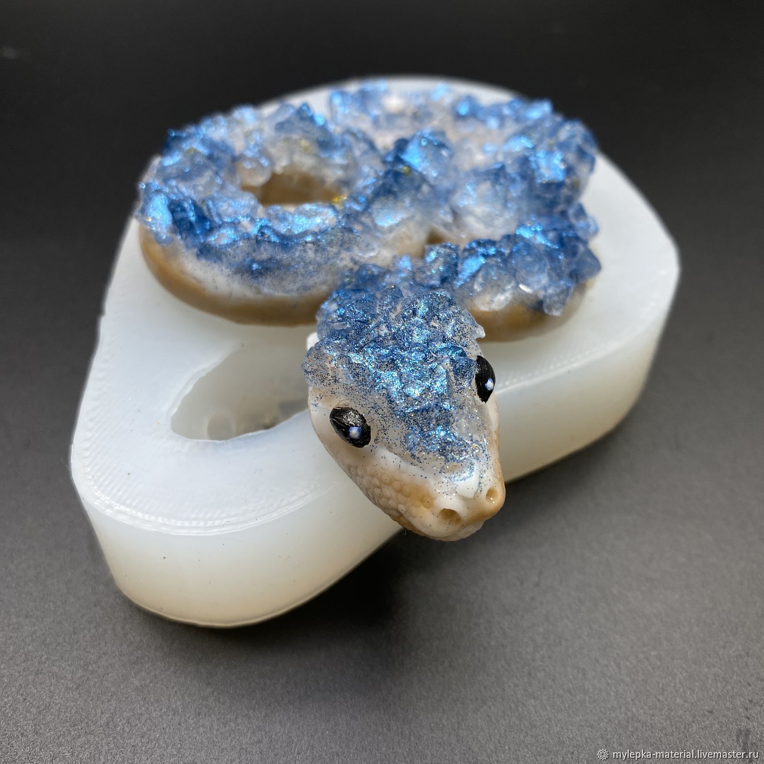 Змея силиконовая форма купить в интернет-магазине Ярмарка Мастеров по ...