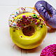Donuts with icing 15. Dummies. Models of dishes. florist_lyudmila. Online shopping on My Livemaster.  Фото №2