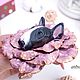 Brooches with dogs in flowers. Brooches. artroombullibull. My Livemaster. Фото №4