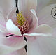 the Magnolia polymer clay. Flowers. world of flowers Kristin Khudyakova (Krispinworld). Online shopping on My Livemaster.  Фото №2