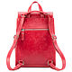Womens leather backpack 'Assol' (red). Backpacks. Russian leather Guild. My Livemaster. Фото №5