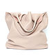 Shopping Bag Pink Women's Bag Made of leather Bag String Bag T-shirt Bag. Shopper. BagsByKaterinaKlestova (kklestova). My Livemaster. Фото №4