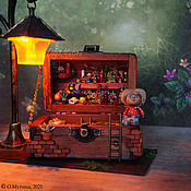 Куклы и игрушки handmade. Livemaster - original item CUSTOM Kuzya with a storage chest. Handmade.