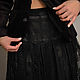Elegant black skirt ' Lace squares'. Skirts. KVITKA. Online shopping on My Livemaster.  Фото №2