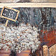 Картина "Магазинчик цветов" (серый, рыжий, бежевый). Картины. Margarita Alexandrova Art. Ярмарка Мастеров.  Фото №4
