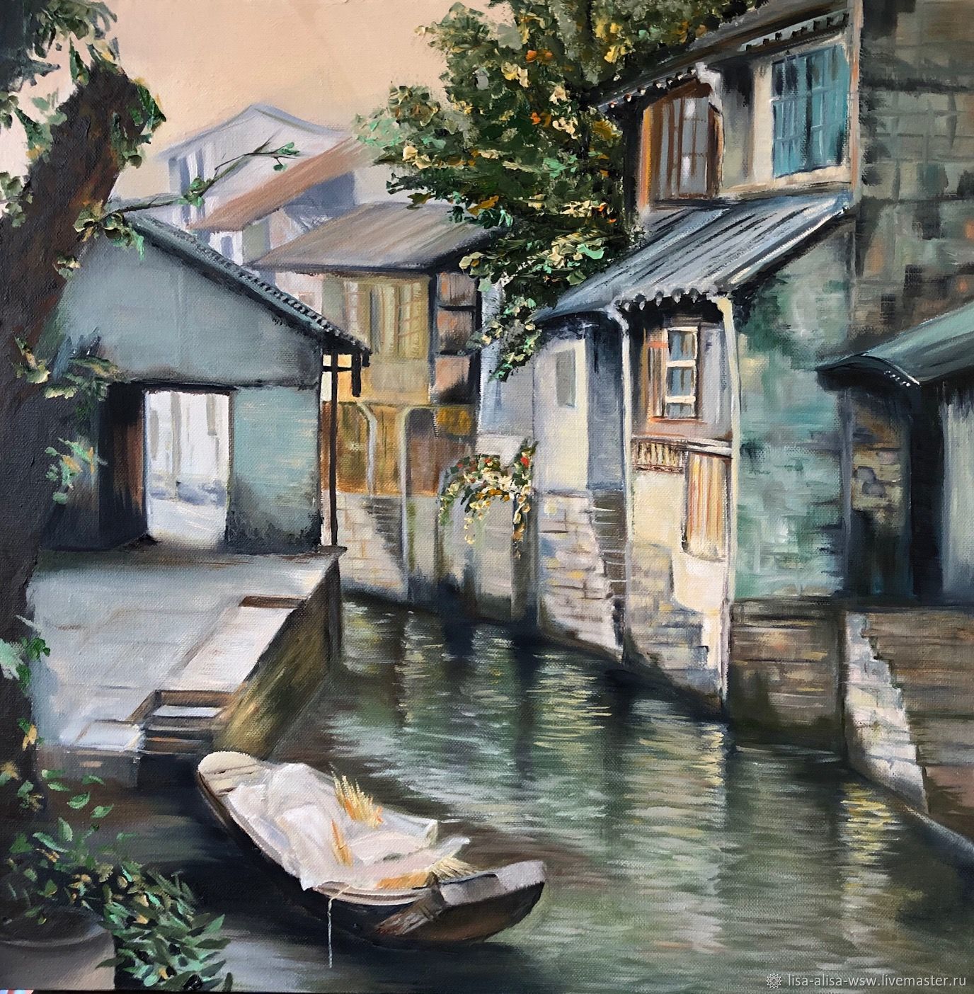 China. China's Little Venice. Suzhou. architectural landscape, Pictures, Moscow,  Фото №1