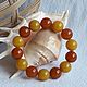 Order Bracelet from Baltic amber-Summer mood. Mark Amberstein, sale amber products. Livemaster. . Bead bracelet Фото №3