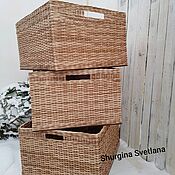 Для дома и интерьера handmade. Livemaster - original item Baskets for storage. Handmade.
