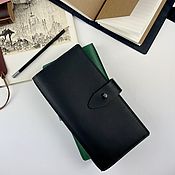 Канцелярские товары handmade. Livemaster - original item Traveler`s notebook made of genuine leather. Handmade.