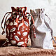Pouch for storage of linen. Packaging. Acomadate. Ecomerce. Gift wrap. molinialife. Online shopping on My Livemaster.  Фото №2