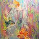 Oil painting abstract bright landscape 50/40 'Waterfall of desires'. Pictures. Russian Oil Paintings. Online shopping on My Livemaster.  Фото №2