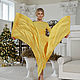 Order "Yellow Sun" chic knitted dress. ruskrasa. Livemaster. . Dresses Фото №3