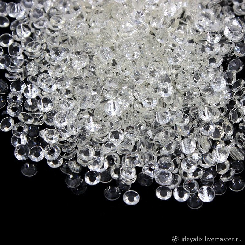 Кристаллы прозрачные, 5мм, 50 шт./уп в интернет-магазине на Ярмарке ...