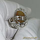 Ring 'Opal-Royal' 925 sterling silver, natural opal. VIDEO. Rings. MaksimJewelryStudio. My Livemaster. Фото №5