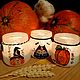 Подсвечники на Halloween. Подсвечники. Ungel't. Интернет-магазин Ярмарка Мастеров.  Фото №2