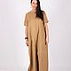 LARGE SIZE LINEN JUMPSUIT VALENTIN JP0893LE. Jumpsuits & Rompers. EUG fashion. My Livemaster. Фото №4