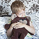 Заказать Educational toy. Bear swallow. Elena Kubrina Igrushki - Dobryushki!. Ярмарка Мастеров. . Stuffed Toys Фото №3
