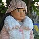 Abrigo de piel y sombrero para muñeca Gotz 46 cm. Clothes for dolls. DominikaSamara. Ярмарка Мастеров.  Фото №4