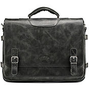 Сумки и аксессуары handmade. Livemaster - original item Leather briefcase