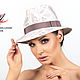  Женская шляпа из велюра "News", Шляпы, Санкт-Петербург,  Фото №1