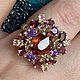 Кольцо с турмалином 3,2ct  «Василиса». Кольца. GoldenFlower. Ярмарка Мастеров.  Фото №4