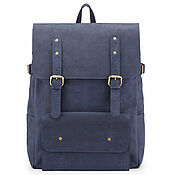 Сумки и аксессуары handmade. Livemaster - original item Leather backpack 