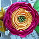 Заказать Pinza de pelo con Ranunculus. Olga-art-flower. Ярмарка Мастеров. . Hairpins Фото №3