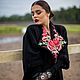 Пальто"Аmbrosia of Roses"в стиле DG. Пальто. Oksana Prince. Интернет-магазин Ярмарка Мастеров.  Фото №2