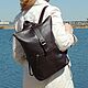  Women's Brown Salamander Leather Backpack Bag Mod. CP34, Backpacks, St. Petersburg,  Фото №1