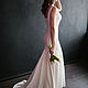 Свадебное платье в стиле минимализм "Виола". Платья свадебные. NinaKosmina. Ярмарка Мастеров.  Фото №5