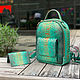 Backpack from Python. Backpacks. exotiqpython. Online shopping on My Livemaster.  Фото №2