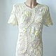 Order Knitted dress 'Tender bloom'. Studio by Varvara Horosheva (varvara911). Livemaster. . Dresses Фото №3